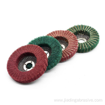 150mm Non Woven abrasive nylon fibre Polishing Wheel